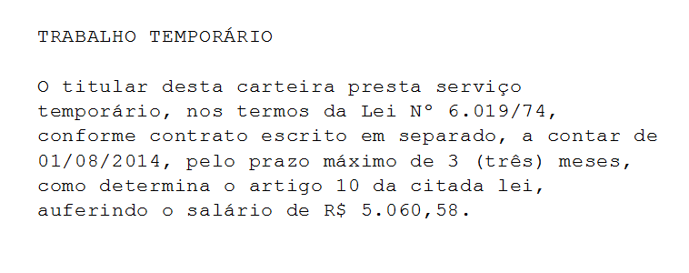 Modelo do relatorio